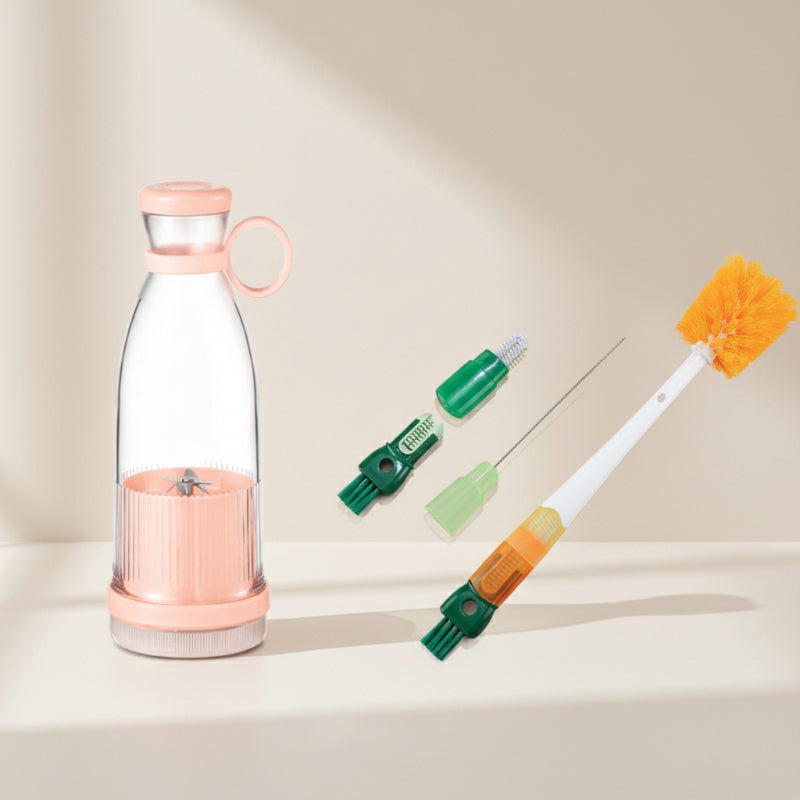 Fresh Juice Anywhere – Rechargeable Portable Blender