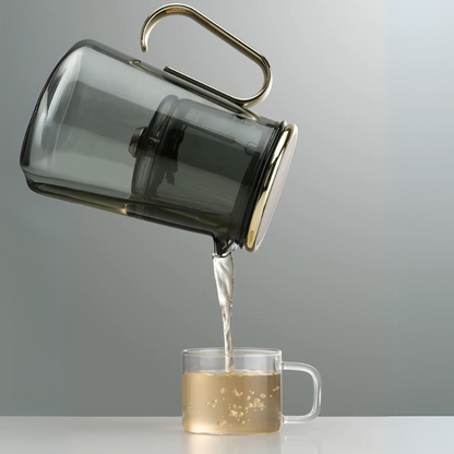 The Glass Poetry Teapot — A Floating Ritual of Light and Tea