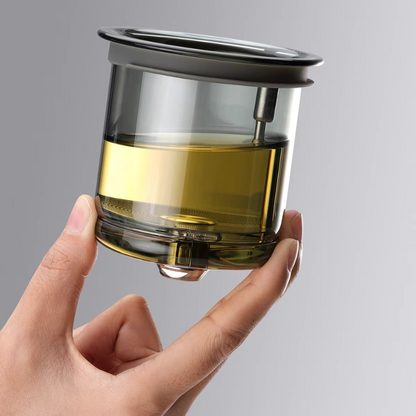 The Glass Poetry Teapot — A Floating Ritual of Light and Tea