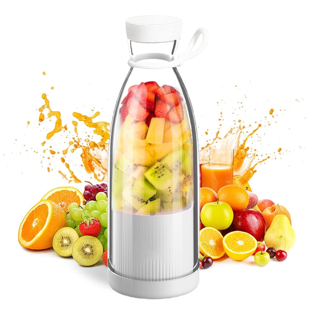Fresh Juice Anywhere – Rechargeable Portable Blender