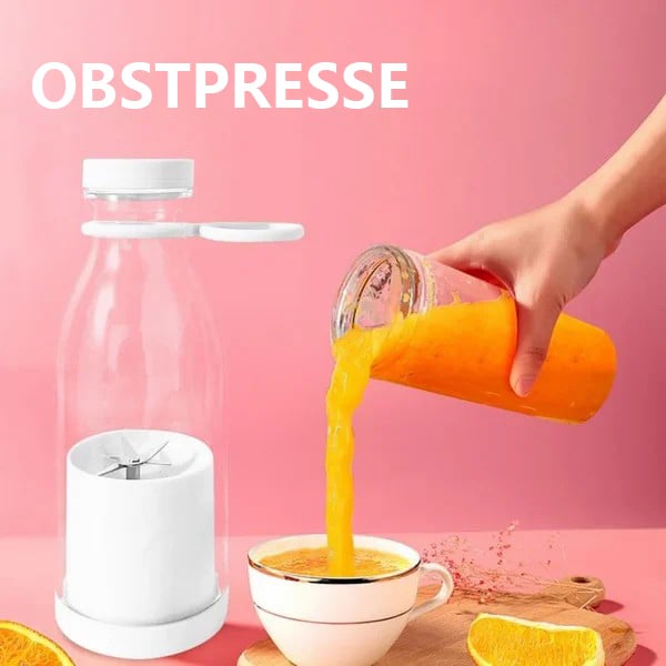 Fresh Juice Anywhere – Rechargeable Portable Blender