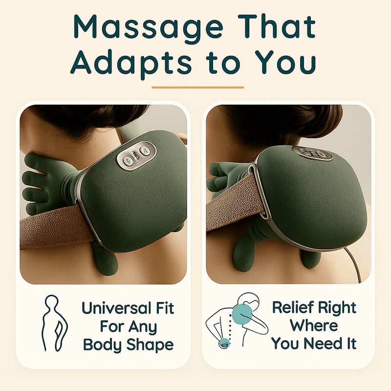 Upgraded version of deep muscle vitality massager